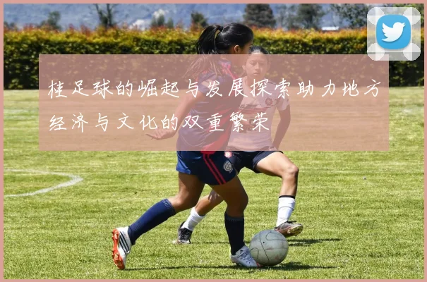 桂足球的崛起与发展探索助力地方经济与文化的双重繁荣